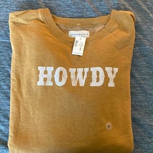 Aeropostale Size Medium Howdy Sweatshirt